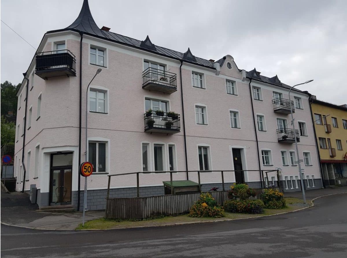Fastighet på Norrgatan i Valdemarsvik