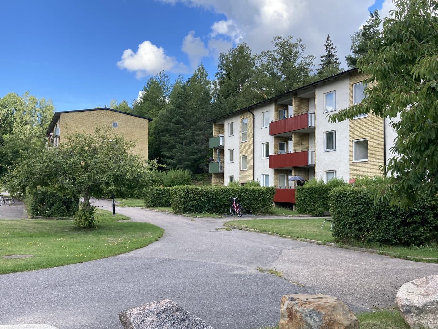 Bostadsområde vid Pionvägen