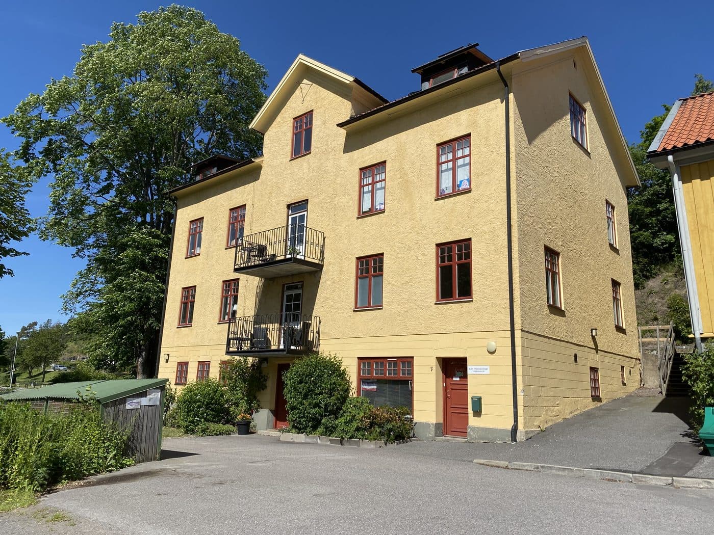 Fastighet på Torggatan i Valdemarsvik