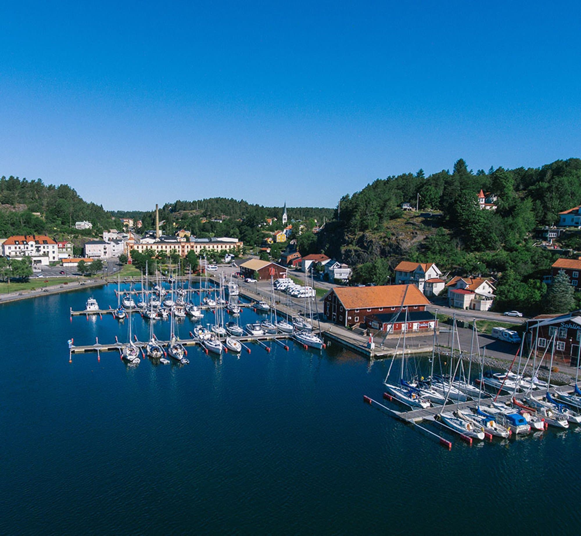 Vy över Valdemarsvik